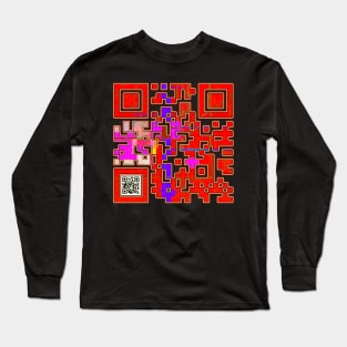 Eternal QR Code Long Sleeve T-Shirt